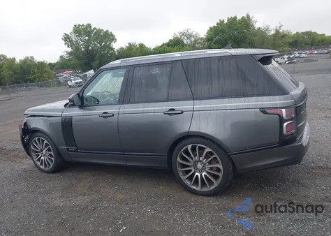 2016 Land Rover Range Rover 3.0L V6 Turbocharged Diesel Hse Td6 z USA, uszkodzony, nr VIN SALGS2KF7GA312576